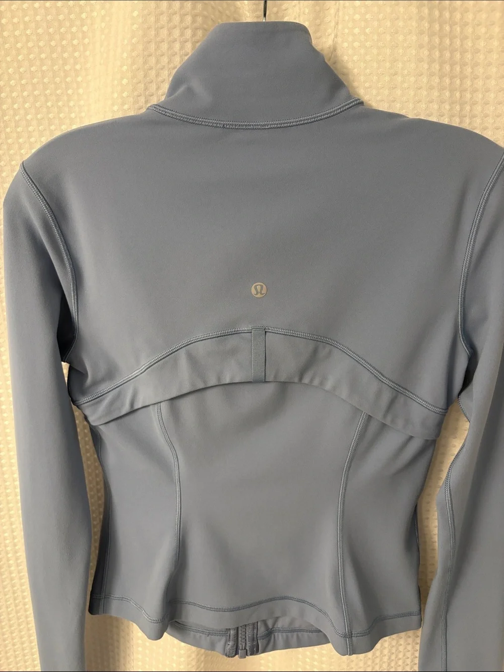 Lululemon Define Cropped Jacket Nulu ~ 6 ~ Blue Willow